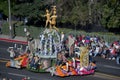 City of Hope float in Rose Parade Royalty Free Stock Photo