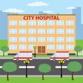 City hospital.