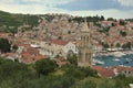 City Hvar in Croatia. Royalty Free Stock Photo