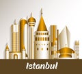 City of Istanbul Turkey Famous Buildings
