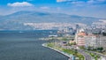 City of Izmir Smyrna, Turkey. Aegean sea. Panoramic view Royalty Free Stock Photo