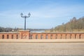 Kuldiga bridge and river at Latvia. 2018