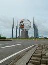 City Landmark center point makassar Royalty Free Stock Photo