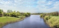 City landscape in the city of Krivoy Rog