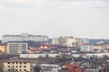 City Landscape Fundeni Lake, Bucharest, Romania Royalty Free Stock Photo