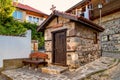 City landscape - Orthodox Christian Chapel in the old part of town Sozopol