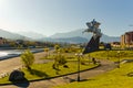 City landscape. Vladikavkaz, Ossetia