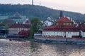 City landscape, Vltava. Prague. Czechia