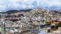 Las Palmas with its typical houses and colors