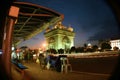 City life in Vien tien, Laos Royalty Free Stock Photo