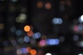 City light blur bokeh Royalty Free Stock Photo