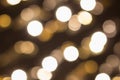 City lights in the background with blurring lights Royalty Free Stock Photo