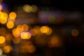 City lights blur bokeh night Royalty Free Stock Photo