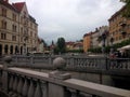 City of Ljubljana in Slovenia 27.7.2015