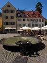 Constance-Church Tower in Konstanz in Baden Wuertemberg, Germany Royalty Free Stock Photo