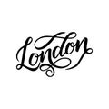 City logo isolated on white. Black label or logotype. Vintage badge calligraphy in grunge style. Great for t-shirts or