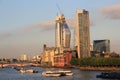 The city of London - construction of a skyscraper