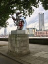 The City of London dragon marking the border of the City of London and City of Westminster