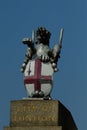 Heraldic dragon, symbol of City of London.