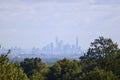 City of London in landscape