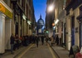 City of London at night Royalty Free Stock Photo