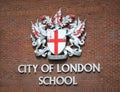 City of London School Sign