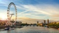 City of London sunrise Royalty Free Stock Photo