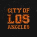City of Los Angeles - Artwork for wear in custom colors