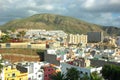 The city of Los Cristianos, Tenerife, Canary Islands, Spain