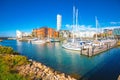 City of Malmo waterfront skyline architecture view