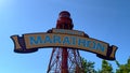 City of Marathon welcome sign on the Florida Keys - ISLAMORADA, UNITED STATES - FEBRUARY 20, 2022