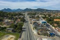 The city of Marica, State of Rio de Janeiro, Brazil. Royalty Free Stock Photo