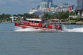 City of Miami Fire Rescue Boat Royalty Free Stock Photo