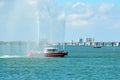 City of Miami Fire Rescue Boat Royalty Free Stock Photo