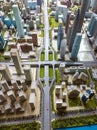 City model Royalty Free Stock Photo