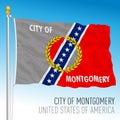 City of Montgomery flag, Alabama, United States