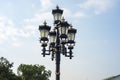 City the Moscow region,lamppost.the Beautiful places that fascinate tourists.Russia.