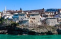 City of Mostar on the Neretva River, Royalty Free Stock Photo