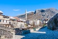 City of Mostar on the Neretva River, Royalty Free Stock Photo