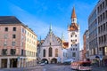 City of Munich Marienplatz square architecture view