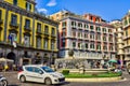 City of Naples, central streets, Italy, travel Europe