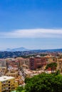 City of Naples, Italy and the Gulf of Naples Royalty Free Stock Photo