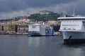 City of Naples, main harbour and city view