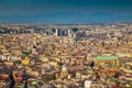 City of Naples at sunset, Campania, Italy Royalty Free Stock Photo