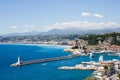 City of Nice in France Royalty Free Stock Photo