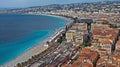 City of Nice - Panoramic view Royalty Free Stock Photo