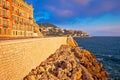 City of Nice waterfront sunset view Royalty Free Stock Photo