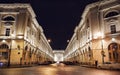 Sankt-Petersburg city night streetlight road sky outdoors history building exterior Royalty Free Stock Photo