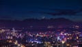 City night view in Fuzhou, China Royalty Free Stock Photo