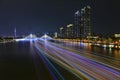 City night view of Guangzhou,china.